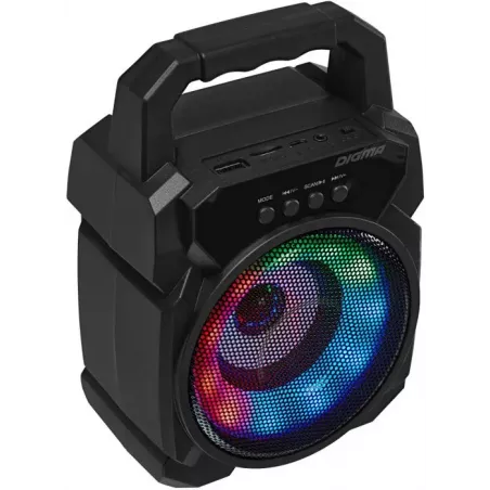Купить портативная акустика 1.0 Digma D-PS1500 в Москве, смотреть цены SP1500B в интернет-магазине goldbyte.ru