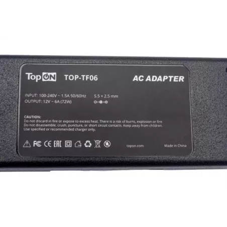 Купить адаптер питания TopOn TOP-TF06 в Москве, смотреть цены  в интернет-магазине goldbyte.ru