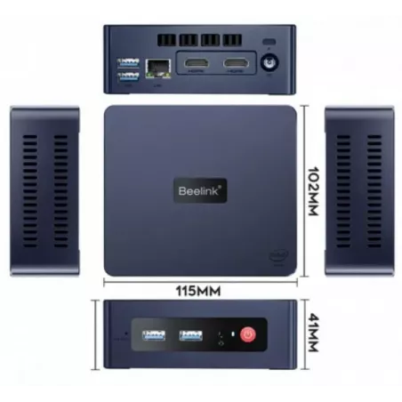 Купить мини ПК Beelink Mini S в Москве, смотреть цены Mini_S_N50958256 в интернет-магазине goldbyte.ru