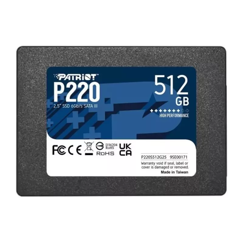 Купить накопитель SSD 2.5'' Patriot Memory P220S512G25 в Москве, смотреть цены  в интернет-магазине goldbyte.ru
