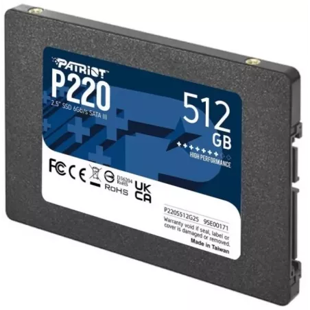 Купить накопитель SSD 2.5'' Patriot Memory P220S512G25 в Москве, смотреть цены  в интернет-магазине goldbyte.ru