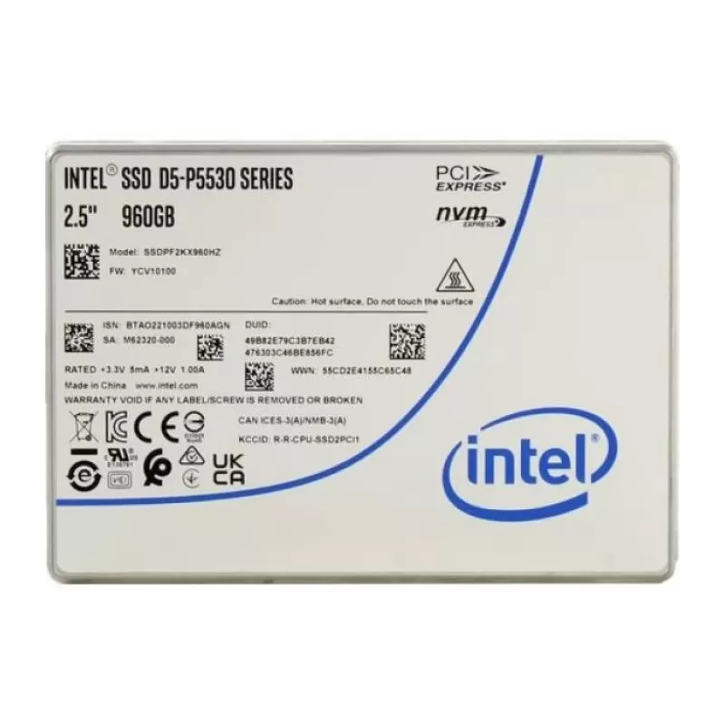 Купить накопитель SSD U.2 Intel SSDPF2KX960HZN1 в Москве, смотреть цены  в интернет-магазине goldbyte.ru