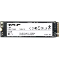 Купить накопитель SSD M.2 2280 Patriot Memory P300P1TBM28 в Москве, смотреть цены  в интернет-магазине goldbyte.ru