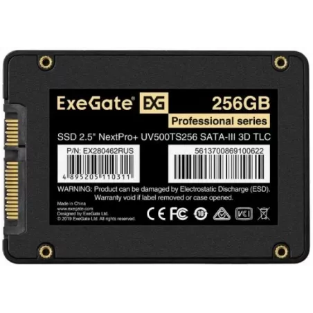 Купить накопитель SSD 2.5'' Exegate NextPro+ UV500TS256 в Москве, смотреть цены EX280462RUS в интернет-магазине goldby