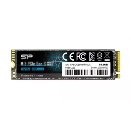 Купить накопитель SSD M.2 2280 Silicon Power SP512GBP34A60M28 в Москве, смотреть цены  в интернет-магазине goldbyte.ru