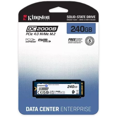 Купить накопитель SSD M.2 2280 Kingston DC2000B в Москве, смотреть цены SEDC2000BM8/240G в интернет-магазине goldbyte.ru