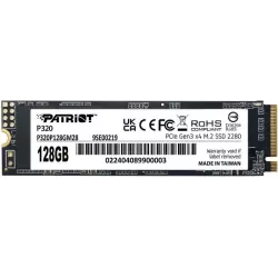Купить накопитель SSD M.2 2280 Patriot Memory P320 в Москве, смотреть цены P320P128GM28 в интернет-магазине goldbyte.ru