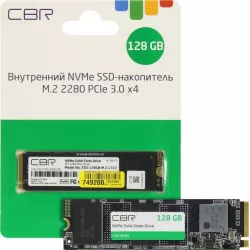 Купить накопитель SSD M.2 2280 CBR SSD-128GB-M.2-LT22 в Москве, смотреть цены  в интернет-магазине goldbyte.ru
