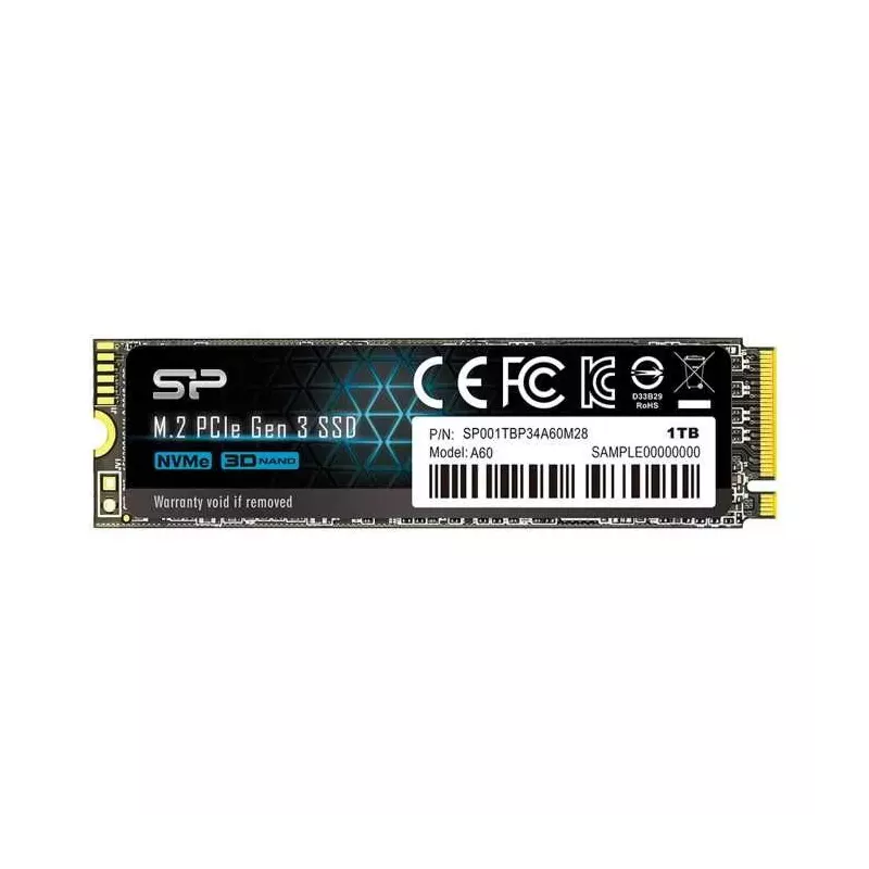 Купить накопитель SSD M.2 2280 Silicon Power SP001TBP34A60M28 в Москве, смотреть цены  в интернет-магазине goldbyte.ru