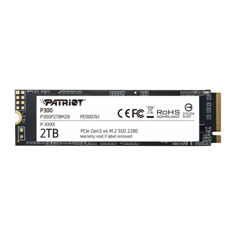 Купить накопитель SSD M.2 Patriot Memory P300P2TBM28 в Москве, смотреть цены  в интернет-магазине goldbyte.ru