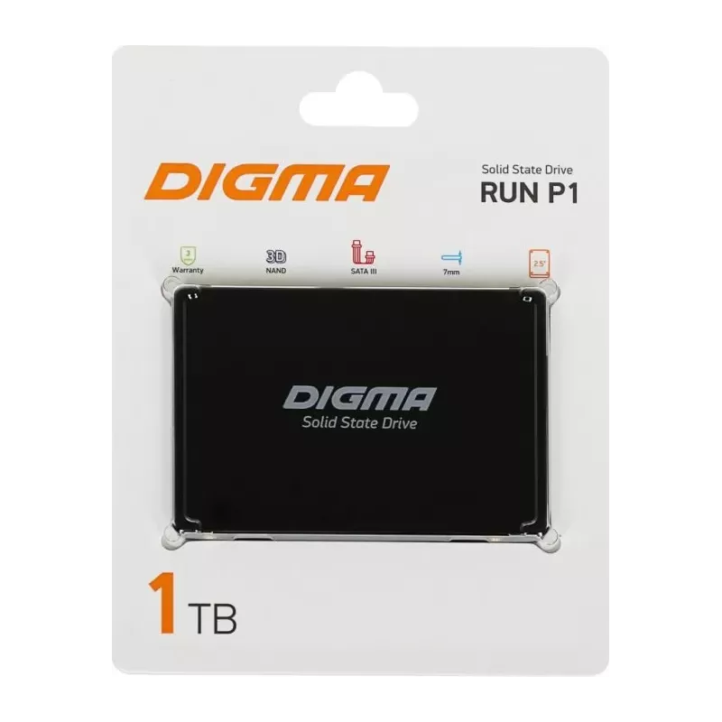 Купить накопитель SSD 2.5'' Digma DGSR2001TP13T в Москве, смотреть цены  в интернет-магазине goldbyte.ru
