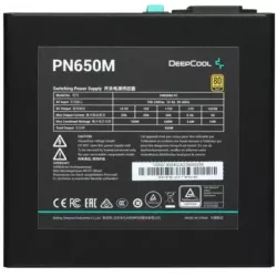 Купить блок питания ATX Deepcool PN650M в Москве, смотреть цены R-PN650M-FC0B-EU в интернет-магазине goldbyte.ru