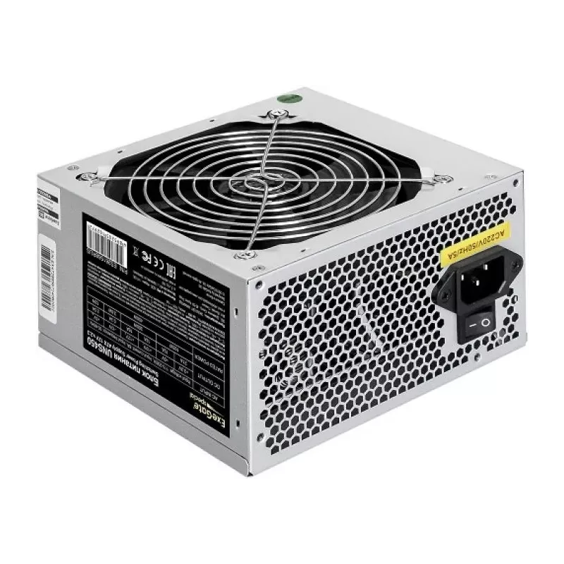 Купить блок питания ATX Exegate UNS450 в Москве, смотреть цены ES261568RUS-PC в интернет-магазине goldbyte.ru