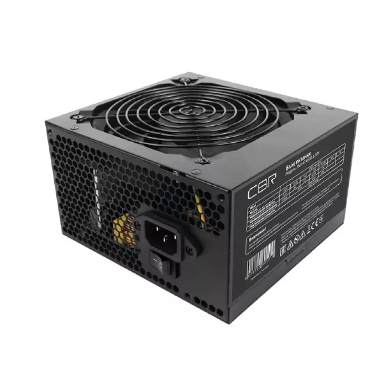 Купить блок питания ATX CBR PSU-ATX600-12GM в Москве, смотреть цены  в интернет-магазине goldbyte.ru