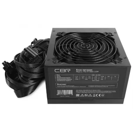Купить блок питания ATX CBR PSU-ATX600-12GM в Москве, смотреть цены  в интернет-магазине goldbyte.ru