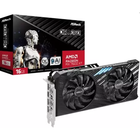 Купить видеокарта PCI-E ASRock Radeon RX 7600 XT Challenger OC в Москве, смотреть цены RX7600XT CL 16GO в интернет-магазине gold