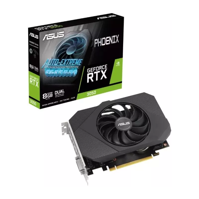 Купить видеокарта PCI-E ASUS GeForce RTX 3050 Phoenix (PH-RTX3050-8G-V2) в Москве, смотреть цены 90YV0GH8-M0NA00 в интернет-мага