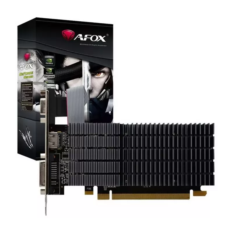 Купить видеокарта PCI-E Afox GeForce GT710 в Москве, смотреть цены AF710-2048D3L5 в интернет-магазине goldbyte.ru