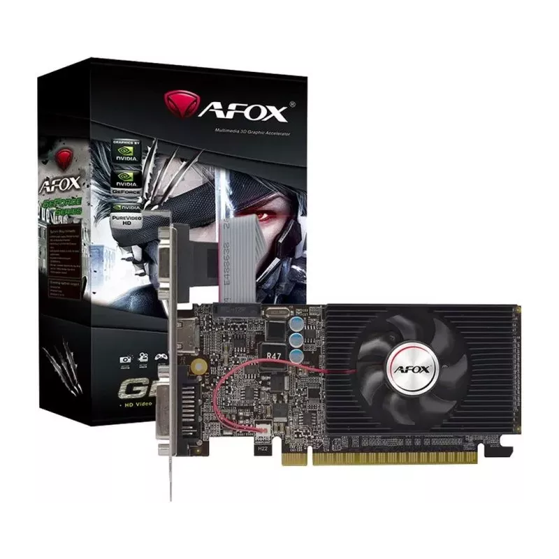 Купить видеокарта PCI-E Afox Geforce GT 610 в Москве, смотреть цены AF610-2048D3L7-V6 в интернет-магазине goldbyte.ru