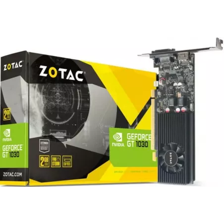 Купить видеокарта PCI-E Zotac GeForce GT 1030 Low Profile в Москве, смотреть цены ZT-P10300A-10L в интернет-магазине goldbyte.ru