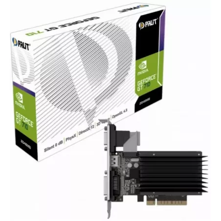 Купить видеокарта PCI-E Palit GeForce GT 710 в Москве, смотреть цены NEAT7100HD46-2080H в интернет-магазине goldbyte.ru