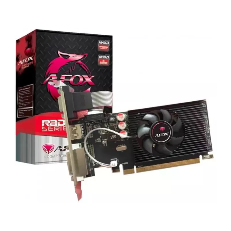 Купить видеокарта PCI-E Afox Radeon R5 230 в Москве, смотреть цены AFR5230-2048D3L5 в интернет-магазине goldbyte.ru