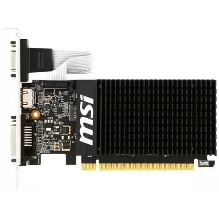 Купить видеокарта PCI-E MSI GeForce GT 710 в Москве, смотреть цены GT 710 2GD3H LP в интернет-магазине goldbyte.ru