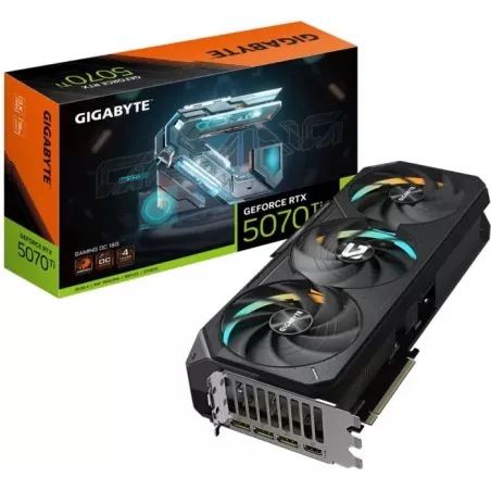 Купить видеокарта PCI-E GIGABYTE GeForce RTX 5070 TI GAMING OC в Москве, смотреть цены GV-N507TGAMING OC-16GD в интернет-магазин