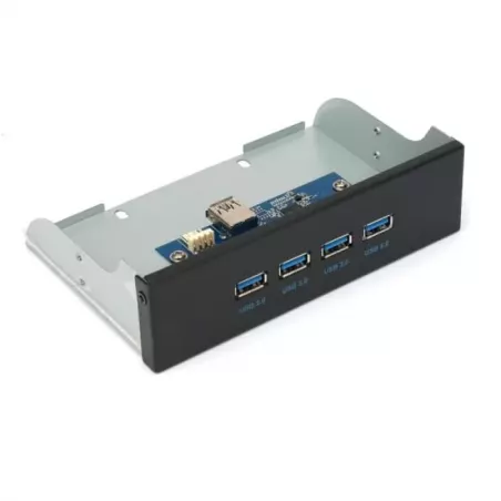Купить планка Gembird FP5.25-USB3-4A в Москве, смотреть цены  в интернет-магазине goldbyte.ru