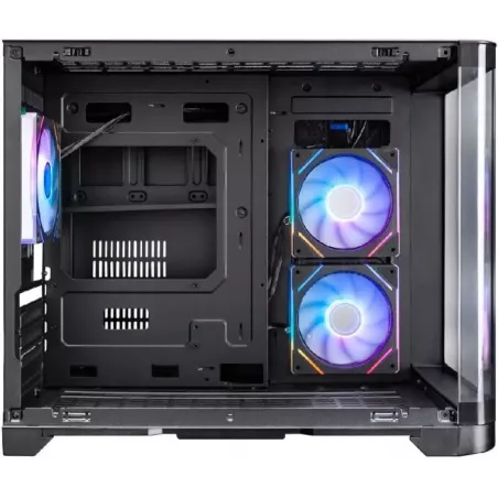 Купить корпус mATX 1STPLAYER UVIEW UV6 ARGB Black в Москве, смотреть цены UV6-BK-2FC7R-1FC7 в интернет-магазине goldbyte.ru