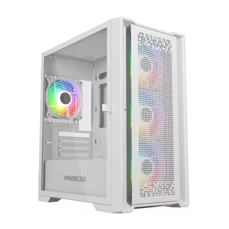 Купить корпус mATX Powercase ByteFlow Micro White в Москве, смотреть цены CAMBFW-A4 в интернет-магазине goldbyte.ru
