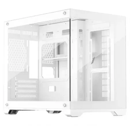 Купить корпус mATX 1STPLAYER MEGAVIEW MV6-T в Москве, смотреть цены MV6-TP-WH в интернет-магазине goldbyte.ru