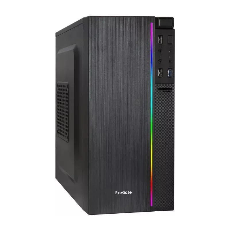Купить корпус mATX Exegate mEVO-9302-RGB-600W-12 в Москве, смотреть цены EX287885RUS в интернет-магазине goldbyte.ru