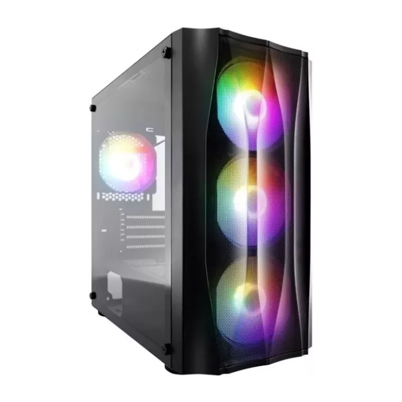 Купить корпус mATX 1STPLAYER X3-M в Москве, смотреть цены X3-M-BK-4F1 в интернет-магазине goldbyte.ru