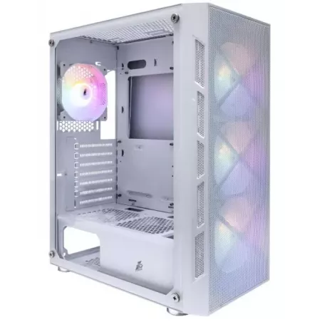 Купить корпус ATX 1STPLAYER FIREBASE XP White в Москве, смотреть цены XP-WH-4F1-W в интернет-магазине goldbyte.ru