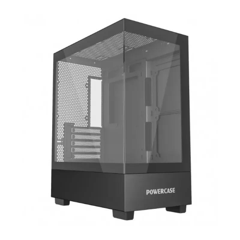 Купить корпус mATX Powercase Vision Micro M в Москве, смотреть цены CVMMB-L0 в интернет-магазине goldbyte.ru