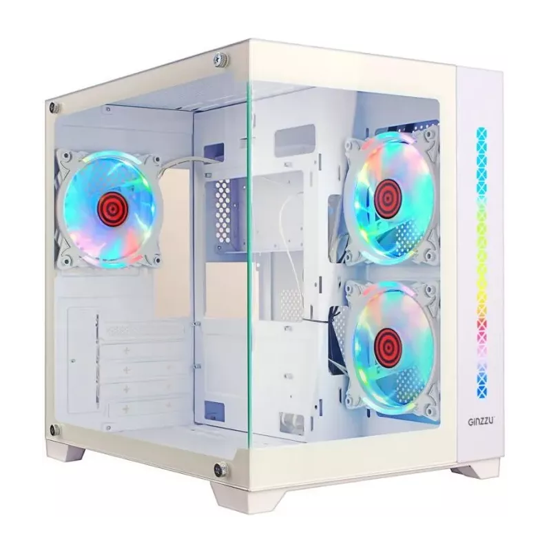 Купить корпус mATX Ginzzu V490 в Москве, смотреть цены Ginzzu V490 в интернет-магазине goldbyte.ru