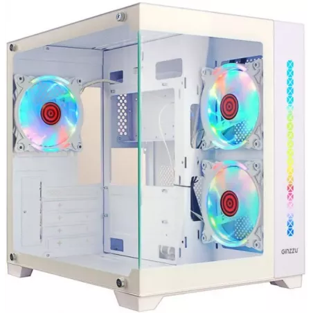 Купить корпус mATX Ginzzu V490 в Москве, смотреть цены Ginzzu V490 в интернет-магазине goldbyte.ru