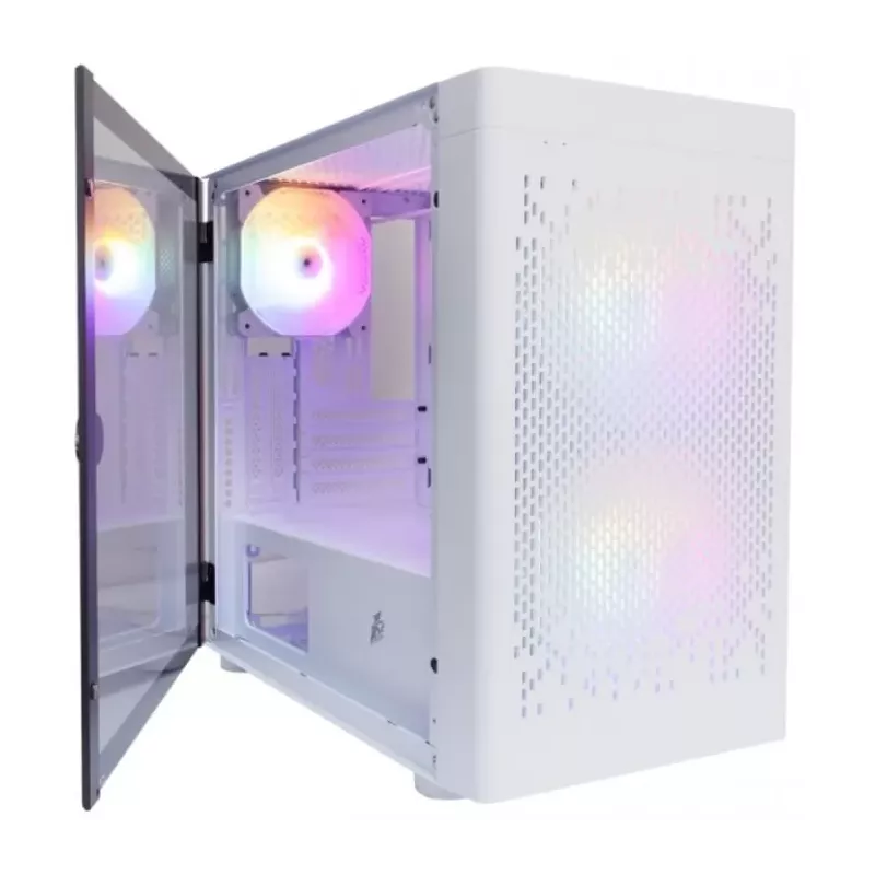 Купить корпус mATX 1STPLAYER DK D3-B в Москве, смотреть цены D3-B-WH-2F1P-W-1F1-W в интернет-магазине goldbyte.ru