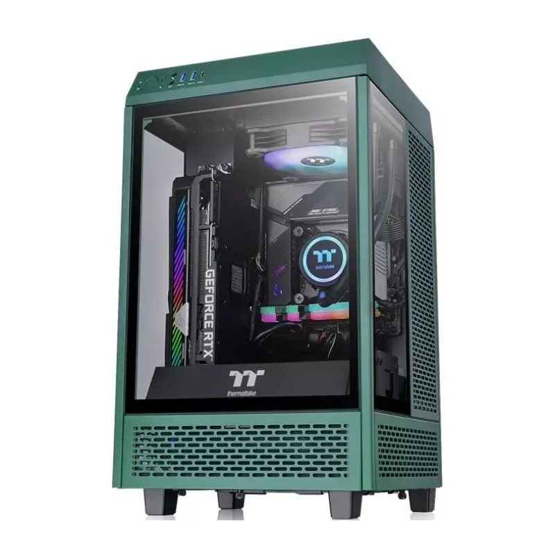 Купить корпус mini-ITX Thermaltake The Tower 100 Racing в Москве, смотреть цены CA-1R3-00SCWN-00 в интернет-магазине goldbyte.ru