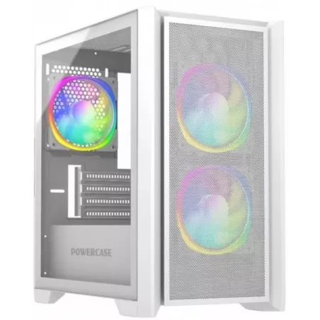 Купить корпус mATX Powercase Alisio Micro Z3W ARGB в Москве, смотреть цены CAMZW-A3 в интернет-магазине goldbyte.ru