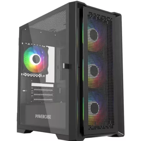 Купить корпус mATX Powercase ByteFlow Micro Black в Москве, смотреть цены CAMBFB-A4 в интернет-магазине goldbyte.ru