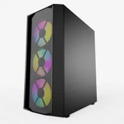 Купить корпус ATX Powercase Rhombus X3 Mesh LED в Москве, смотреть цены CMRMX-L3 в интернет-магазине goldbyte.ru