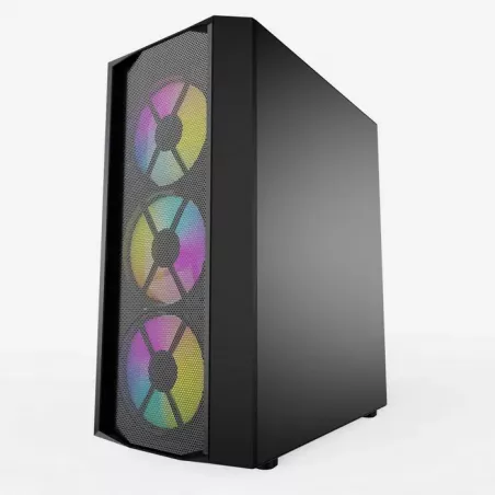 Купить корпус ATX Powercase Rhombus X3 Mesh LED в Москве, смотреть цены CMRMX-L3 в интернет-магазине goldbyte.ru