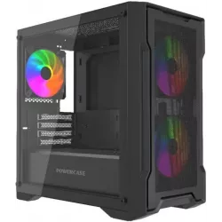 Купить корпус mATX Powercase Mistral Micro X3B в Москве, смотреть цены CMMXB-A3 в интернет-магазине goldbyte.ru