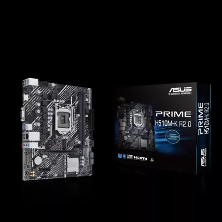 Купить материнская плата mATX ASUS PRIME H510M-K R2.0 в Москве, смотреть цены 90MB1E80-M0EAY0 в интернет-магазине goldbyte.ru