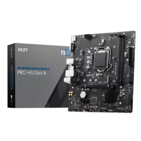 Купить материнская плата mATX MSI PRO H510M-B в Москве, смотреть цены  в интернет-магазине goldbyte.ru