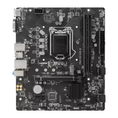 Купить материнская плата mATX MSI PRO H510M-B в Москве, смотреть цены  в интернет-магазине goldbyte.ru