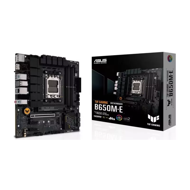 Купить материнская плата mATX ASUS TUF GAMING B650M-E в Москве, смотреть цены 90MB1FU0-M0EAY0 в интернет-магазине goldbyte.ru