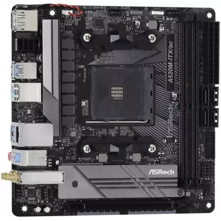 Купить материнская плата mini-ITX ASRock A520M-ITX/AC в Москве, смотреть цены  в интернет-магазине goldbyte.ru